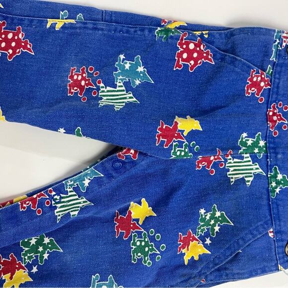 Vintage Osh Kosh Clown Overalls Made in the USA 100% cotton - Picture 2 of 7